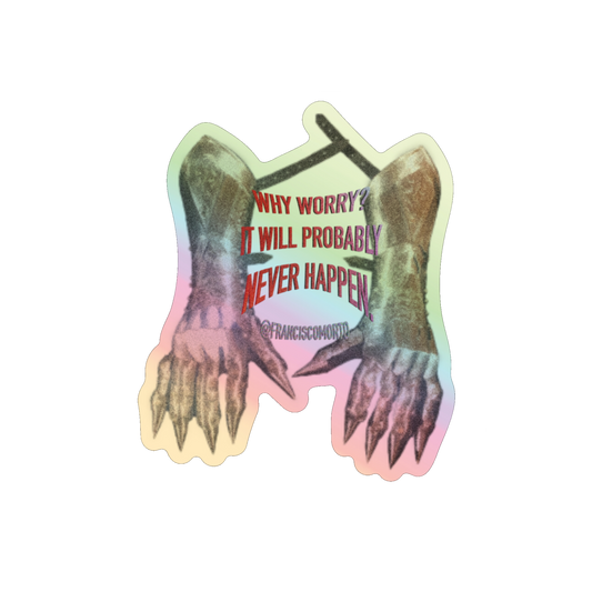 Gauntlet Holographic Sticker - LIMITED TO 8